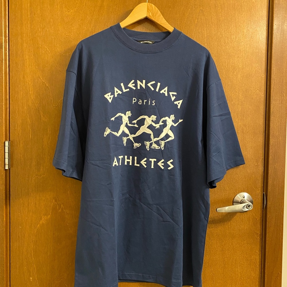 Balenciaga Athletes Print T-shirt